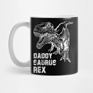 Daddysaurus t rex dinosaur shirt fathers day gift Mug